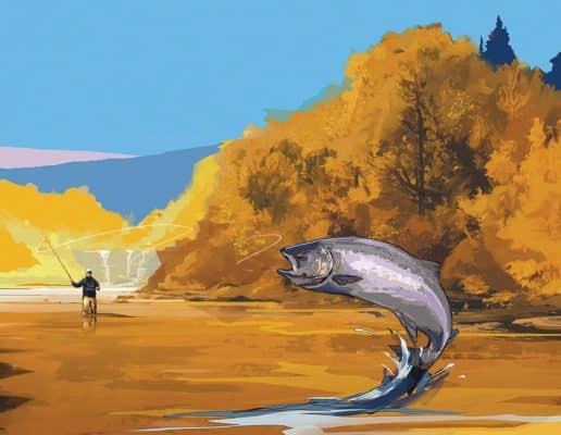 Harborfest Fish Poster