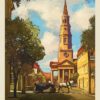 Charleston, South Carolina: St Philip's Church Illustration