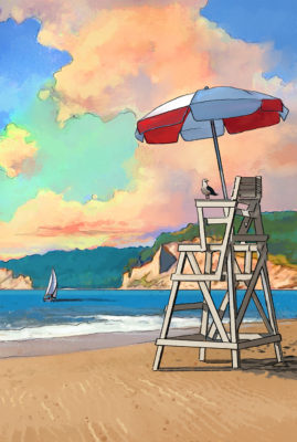 Fair.Haven FINAL.Small no Text 2022 davidowensillustration.com Poster